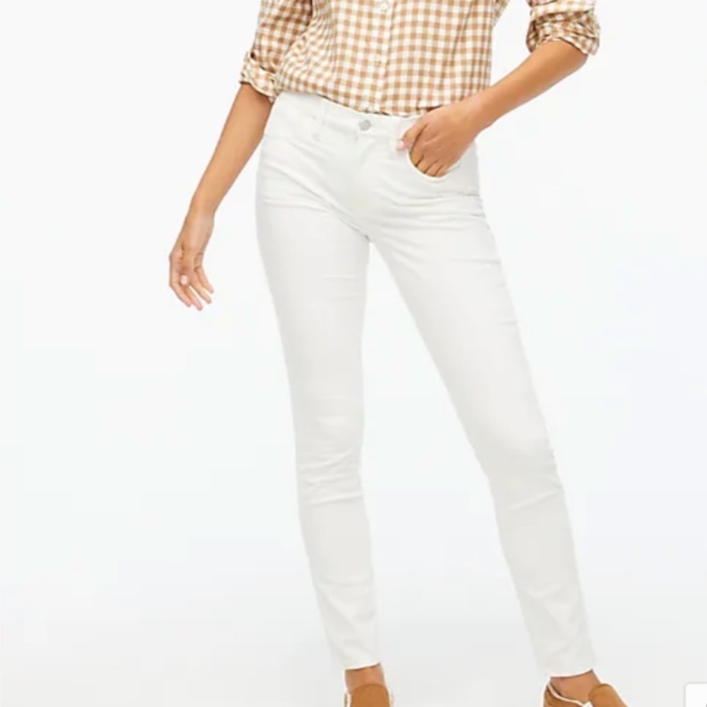 Jcrew high rise skinny cord